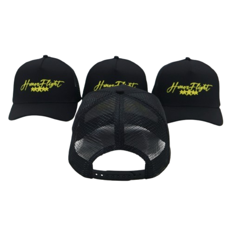 Honor Flight (5 Stars) Black & Gold