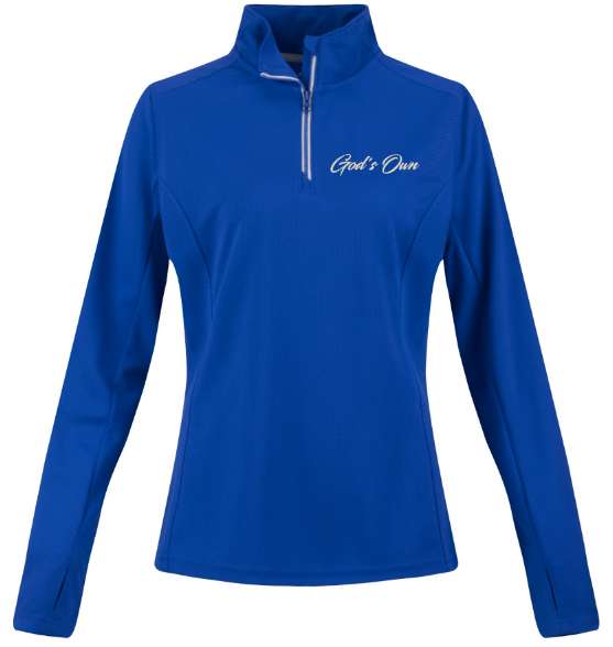 "God's Own" Half-Zip Pullover