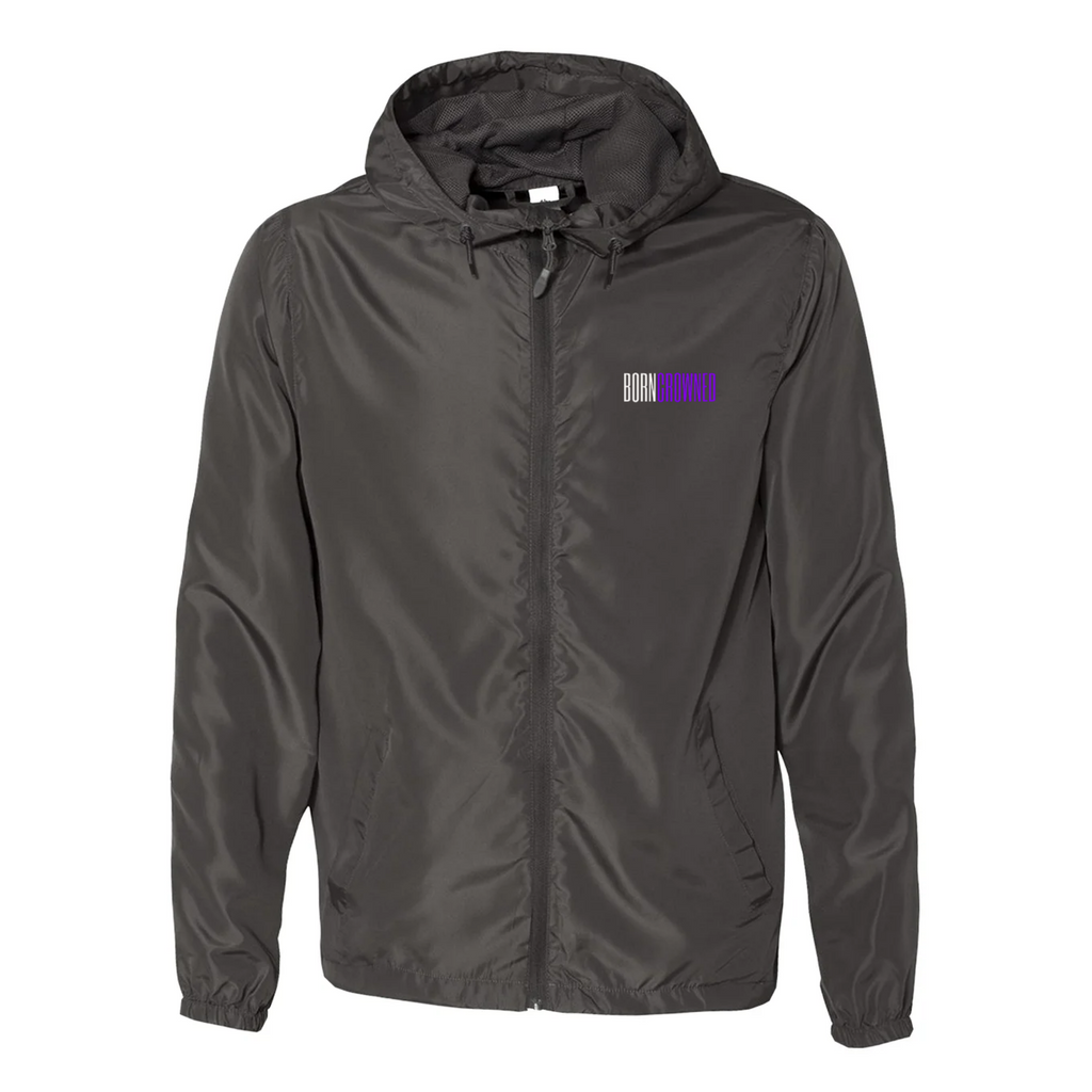 "Born Crowned" Windbreaker